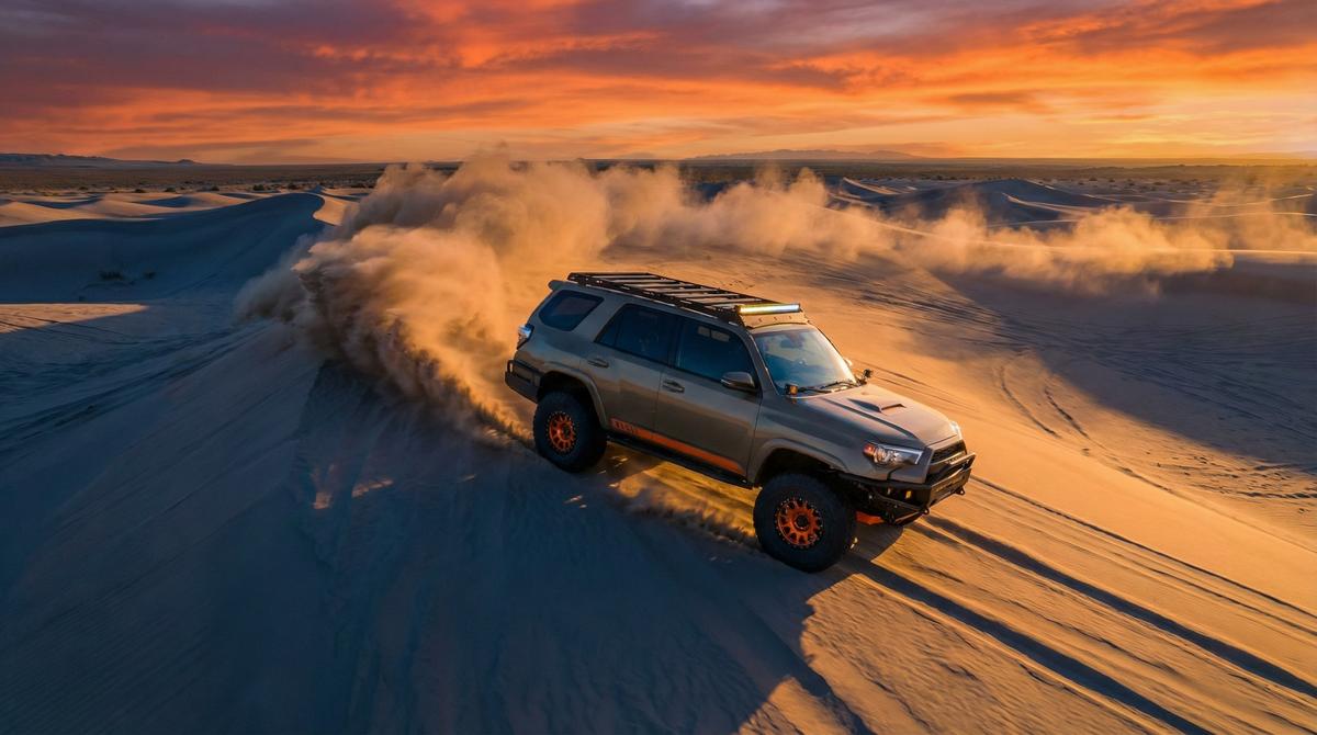 芒果视频越野车改装视频 - 沙漠穿越实录